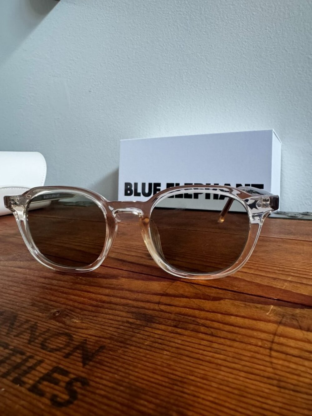 Blue Elephant ANDY-S Flesh Sunglasses — NEW